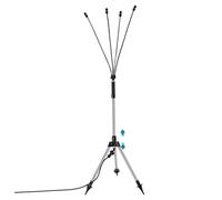 Mister in piedi per il patio esterno, sistema di nebulizzazione portatile altezza regolabile con linea di acque 26 piedi, Mister d'acqua portatile per raffreddamento Piscina del portico per esterno B