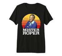 Mister Roper Funny Stanley Roper 80's Sunset Three's Company Maglietta Premium