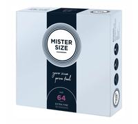 Mister Size 36 pz preservativi sottili giganti extra large diametro 60 64 69 mm