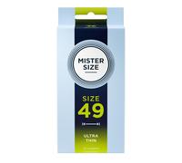Mister Size Passion & Love Condoms Pure Feel 49 mm - Size S 10 Stk.