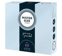 Mister Size Smooth Extra Fine Condoms Size 69 36 Units Trasparente