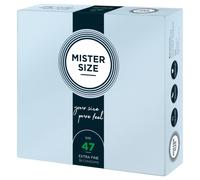 MISTER SIZE Profilatici Pacco Preservativi Condoms Slim Ultra Sottili Extra Thin