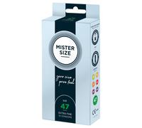 Preservativo Ultra Sottile Mister Size - 47mm (10 pezzi)