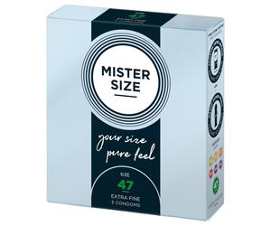 Mister Size preservativo sottile - 47mm (3 pezzi)