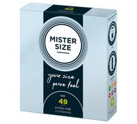 Preservativi Ultra-Sottili Mister Size - 49mm (Confezione da 3)