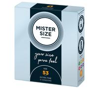 Preservativi Ultra Sottili Mister Size - 53mm (3 pezzi)