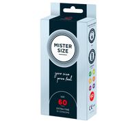 Preservativi Ultra Sottili Mister Size - 60mm (Pacco da 10)
