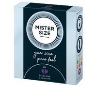 Preservativi Ultrafini Mister Size - 69mm (3 pezzi)