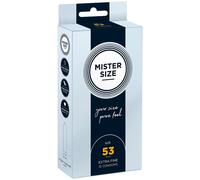 Preservativo Ultrasottile Mister Size - 53mm (Confezione da 10)