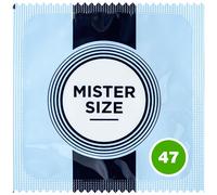 Preservativi Pure Feel 47 mm Mister Size Confezione da 36