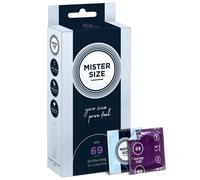 MISTER SIZE Pure Feel Profilattici Lubrificanti (Extra Sottili Extra