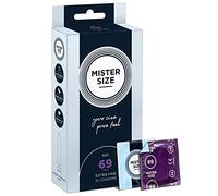 Preservativi Pure Feel 69 mm Mister Size Confezione da 10