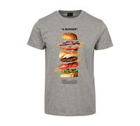 Mister Tee A Burger Tee Superiore Maglia Fast Food Snack America Classic