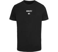 Mister Tee Absolutely Not Té Uomo T-Shirt Scritta Cotone Jersey Regolare