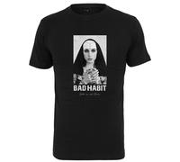 Mister Tee Bad Habit Tee Uomo Suora Monastero Dio Tatuaggio Corta Girocollo