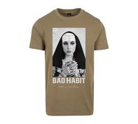 Mister Tee Bad Habit Tee Uomo Suora Monastero Dio Tatuaggio Corta Girocollo