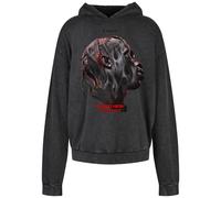 Mister Tee Battenti High Oversize Felpa Pullover con Cappuccio Musica Rap USA