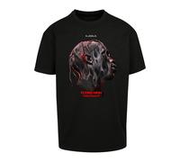 Mister Tee Battenti High Oversize Té Rastalocken Afro Black Nero T-Shirt