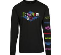 Mister Tee Beastie Boys Logo Longsleeve Nero XS Nero