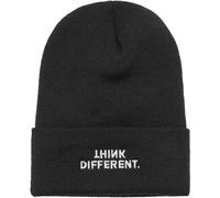 Mister Tee Berretto Think Different MT3838 Einheitsgröße Nero