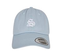 Mister Tee Berretto Unisex Letter LightBlue Low Profile, s, Taglia Unica