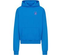Mister Tee Big Apple New York City Hoodie Blu S Uomo