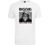 Mister Tee Biggie Crown Tee White M Bianco