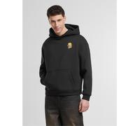 Mister Tee Burger EMB Felpa con cappuccio MT3827 M Nero