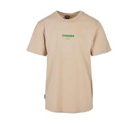 Mister Tee C&S Changes Tee, T-shirt, Uomo, Marrone (Sand), S