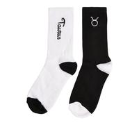 Mister Tee Calzini Zodiac 2-Pack Unisex Con Simbolo Dello Zodiaco