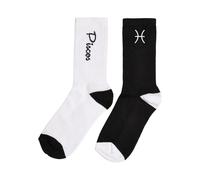 Mister Tee Calzini Zodiac 2-Pack Unisex Con Simbolo Dello Zodiaco