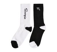 Mister Tee Calzini Zodiac 2-Pack Unisex Con Simbolo Dello Zodiaco