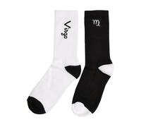 Mister Tee Calzini Zodiac 2-Pack Unisex Con Simbolo Dello Zodiaco