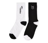 Mister Tee Calzini Zodiac 2-Pack Unisex Con Simbolo Dello Zodiaco