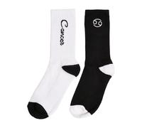 Mister Tee Calzini Zodiac 2-Pack Unisex Con Simbolo Dello Zodiaco