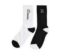 Mister Tee Calzini Zodiac 2-Pack Unisex Con Simbolo Dello Zodiaco