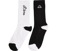 Mister Tee Calzini zodiacali 2 pezzi nero/biancoite Bilancia EUR 44 Multicolore