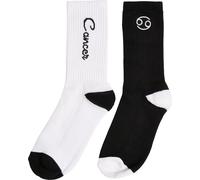 Mister Tee Calzini zodiacali 2 pezzi nero/biancoite cancro EUR 48 Multicolore