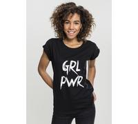 Mister Tee Camicia femminile Donna GRL PWR Tee Nero 4XL Nero