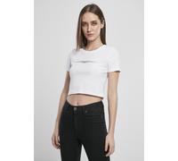 Mister Tee Camicia femminile Donna Tribal Cropped Tee White L Bianco