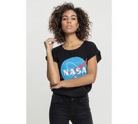 Mister Tee Camicia femminile Ladies NASA Insignia Tee Nero 4XL Nero