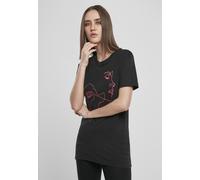 Mister Tee Camicia femminile Ladies One Line Tee Black XS Nero