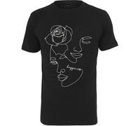Mister Tee Camicia femminile Ladies One linea Rose Tee Nero XS Nero