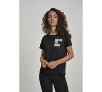 Mister Tee Camicia femminile Ladies Waiting For Friday Box Tee Black 4XL Nero