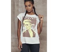 Mister Tee Camicia femminile Signore David Bowie Tee White XL Bianco