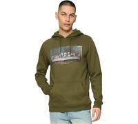 Mister Tee Can't Hang with Us Hoody, Felpa con Cappuccio Uomo, Olive,