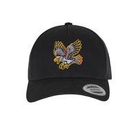 Mister Tee Cappello da baseball 'Bravery Eagle' marrone / zafferano / nero / bianco Donna Mister Tee 55-60