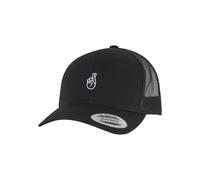 Mister Tee Cappello da baseball 'Crossed Fingers Handsign' nero / bianco Uomo - Accessori - Cappelli e berretti - Cappelli da baseball Mister Tee 55-60