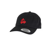 Mister Tee Cappello da baseball 'Heart Cherries' rosso acceso / nero / argento Donna Mister Tee 55-60 rosso acceso / nero / argento