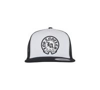 MT4191 LA Dynasty Patch Classic Trucker Cap Bianco ONE SIZE